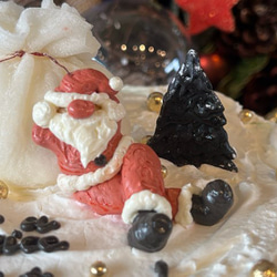 X'mas knit cake / 5.6号サイズ/クリスマスケーキ/クリスマス2024 4枚目の画像