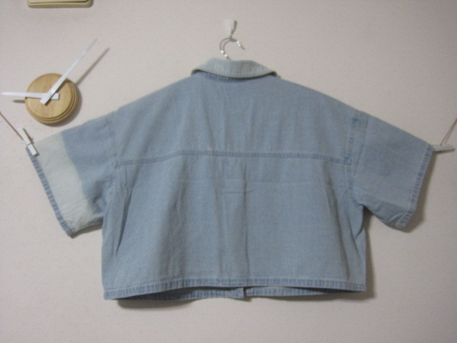 １点　ショートGジャン　ナンバー【0３】デニム　ミリタリー／Ｇジャン／コットン／デニム