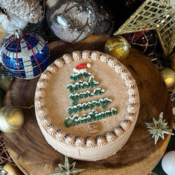 X'mas tree cake / 4号サイズ/クリスマスケーキ/クリスマス2024 4枚目の画像