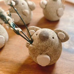 コアラ陶器の置物 単品 送料 290円 マグネット コアラ子供 M03A 陶器 置物 動物 コアラ