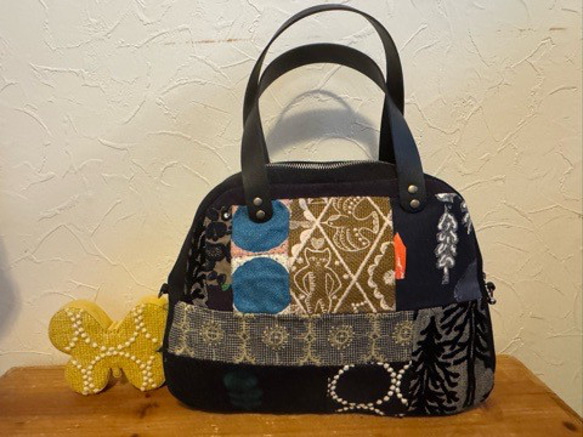 flower ハンドメイド・手芸 ミナペルホネン ハンドメイドバッグ うふふ