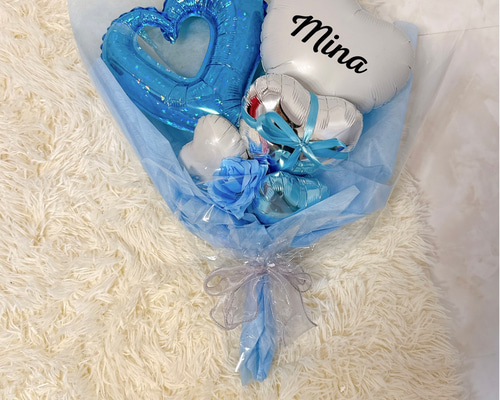 バルーンブーケ Mサイズ 名入れ可 その他雑貨 Balloon_PARTYmama 通販