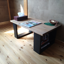 天然木 赤松集成材 ローテーブル センターテーブル ローテーブル  