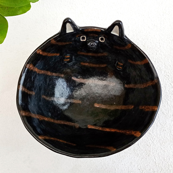 甲斐犬飯碗  楽しい動物の陶器　受注製作 2枚目の画像
