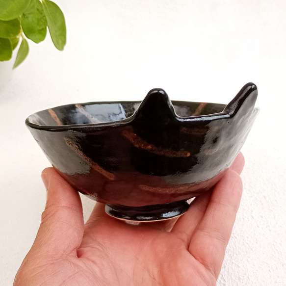 甲斐犬飯碗  楽しい動物の陶器　受注製作 6枚目の画像