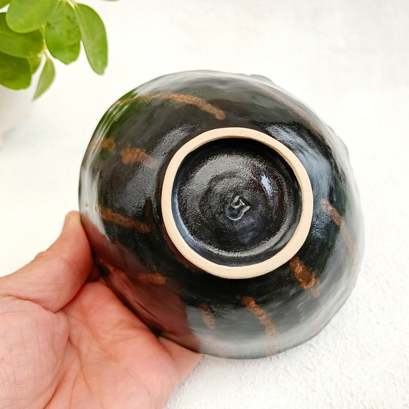 甲斐犬飯碗  楽しい動物の陶器　受注製作 5枚目の画像