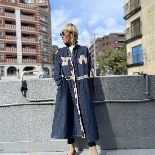 着物リメイク ワンピース&ジャケット