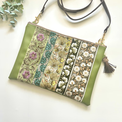 めぐ様　インド刺繍リボンポシェット　Classic3600 めぐ様 インド刺繍リボンポシェット Classic3600