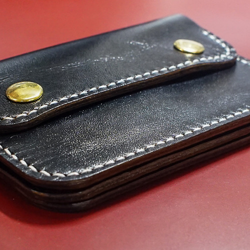 トラッカーウォレットミドル horse leather 馬革 手縫 ホースレザー トラッカーウォレットミドル horse leather 馬革 手縫 ホースレザー 長