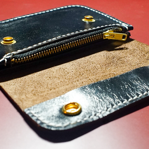 トラッカーウォレット horse leather 馬革 手縫い ホースレザー 姫路