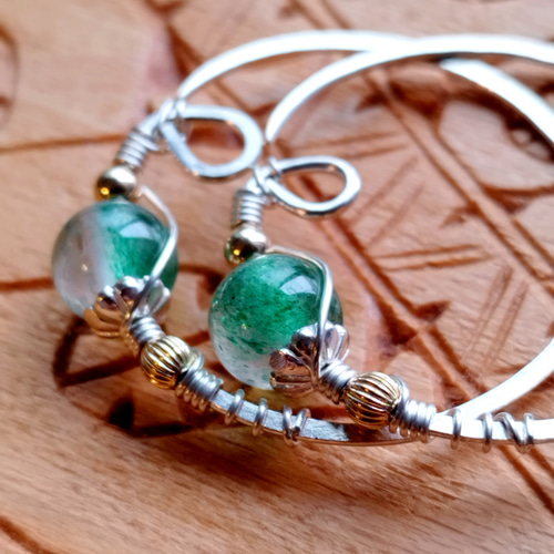 sak nitay（サㇰ ニタイ・夏の森）のニンカリ【アイヌの耳飾り・ピアス