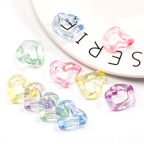 クリアチェーン A5626 30個 アクリルチェーンパーツ クリアチェーンパーツ 切れ目あり