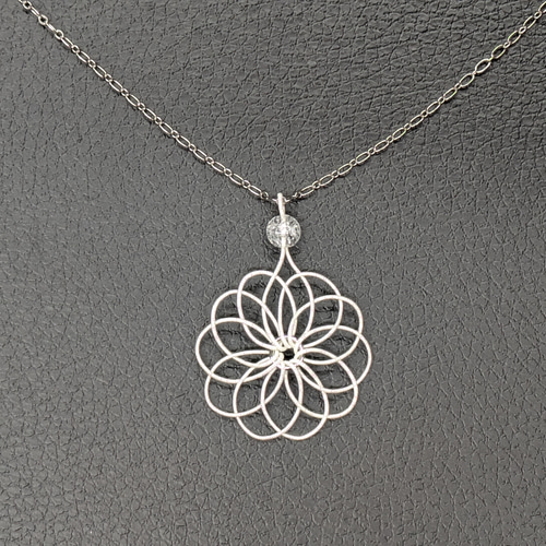 macramé✳︎ハンドメイドネックレス✳︎曼荼羅 macramé✳︎ハンドメイドネックレス✳︎曼荼羅