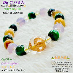⭐️特選巳年Dr,コパさん風水ラッキーカラー2025年版✨天然石