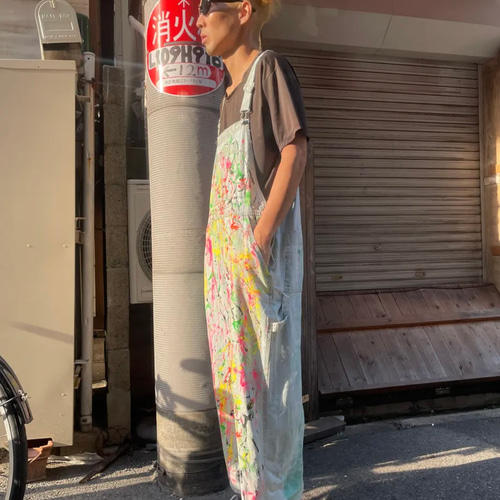古着 ヴィンテージ vintage オーバーオール リメイク リメイク