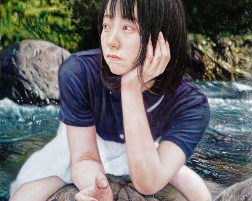 ◇【しらないせかい 恋矢】◇絵画 原画販売 アクリル絵具 キャンバス