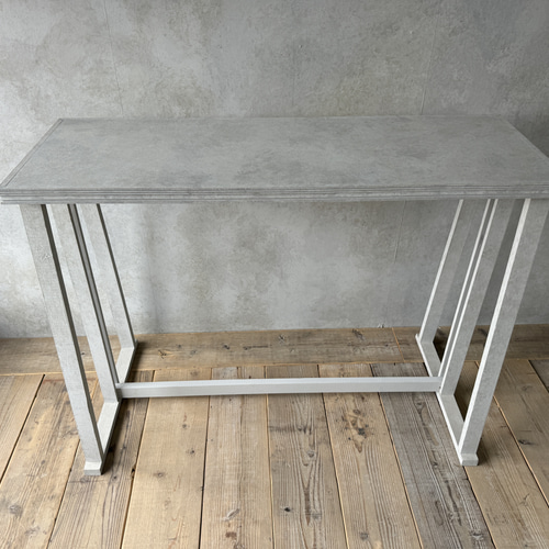 コンクリ人気新作！セミオーダー可能／デスク 店舗什器 イベント什器