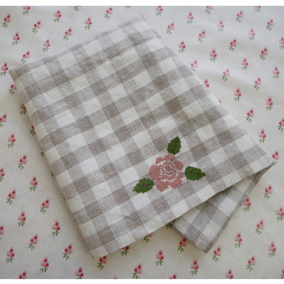 リネン　トーション　ローズ　ピンク 3枚目の画像