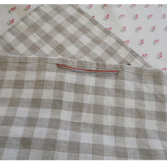 リネン　トーション　ローズ　ブルー 6枚目の画像