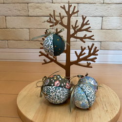 ⭐︎リバティ⭐︎クリスマスオーナメント⭐︎赤系① その他