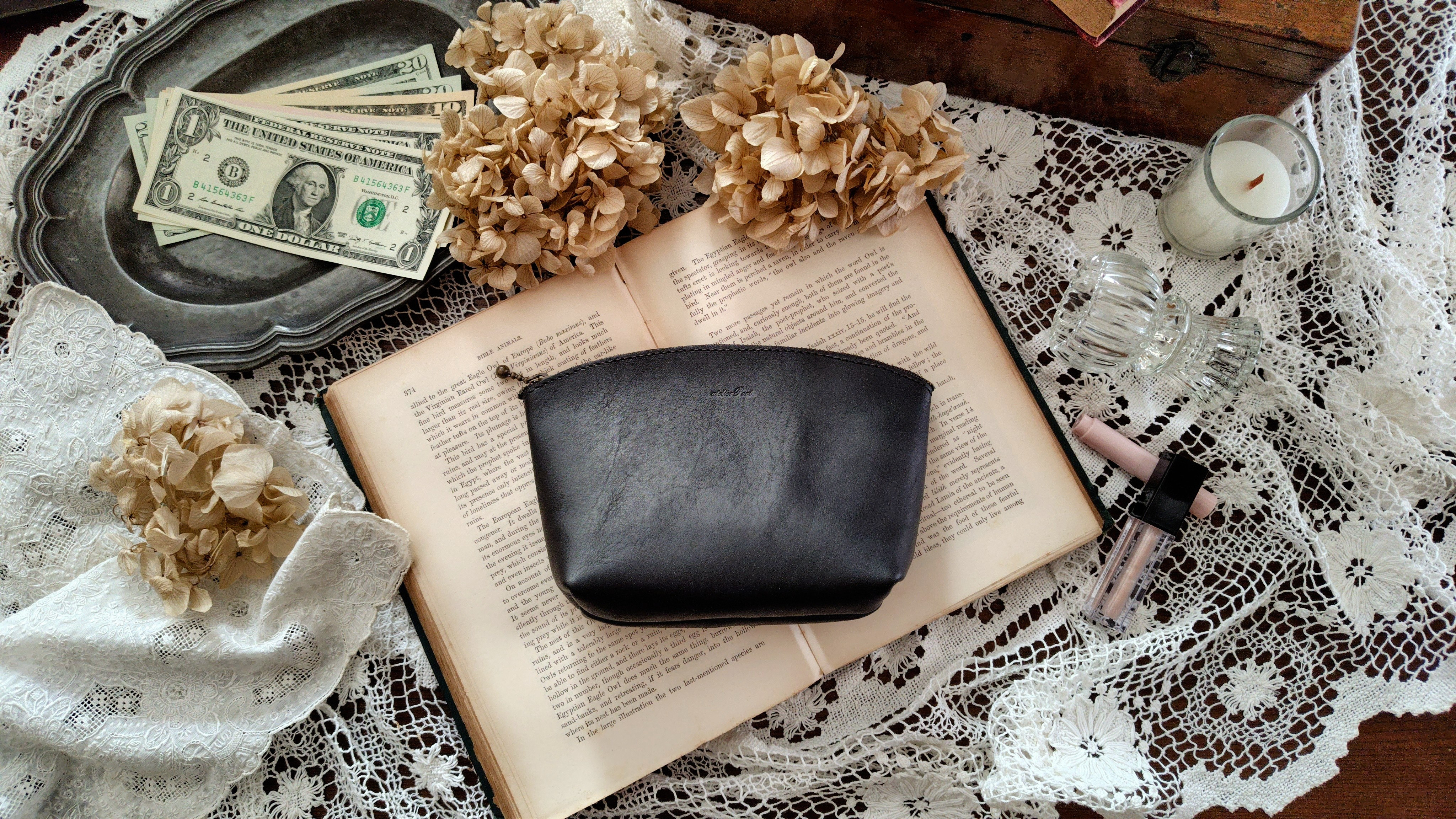 シェル型ポーチ【M】ポーチ◆通帳ケース◆パスポートケース◆手帳入れ◆化粧品◆財布◆充電器入れ◆本革◆送料無料 5,929円