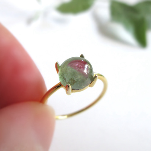 Fillyjonk フィリフヨンカ ウォーターメロントルマリン リング ラ*ル様