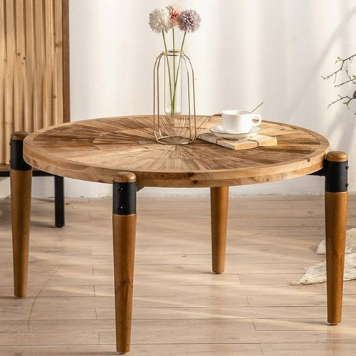 美品】大洋 クランツ センター コーヒーテーブル ウッド 美デザイン 2