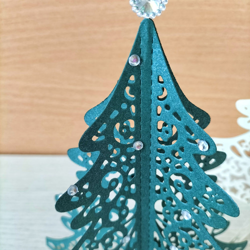 400yen☆ クリスマスツリー ペーパークラフトセット その他