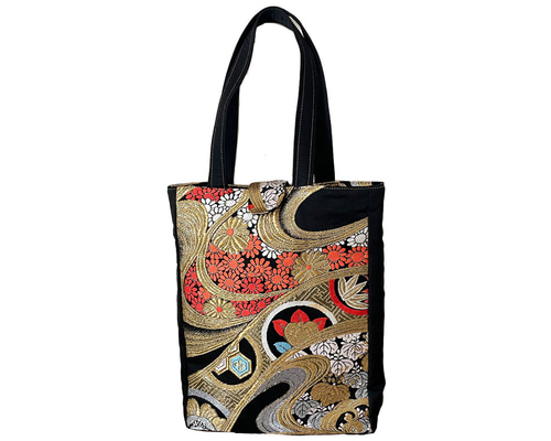 【一点物】軍物 トートバッグ リメイク カーキ 一点もの】リメイクトートバック カーキ×レッド 10070126