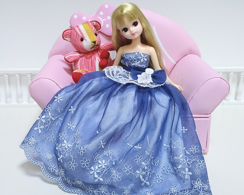 一点物♥リカちゃん服✿✿✿シックな装いdeルンルンルン✿✿✿ ドレス
