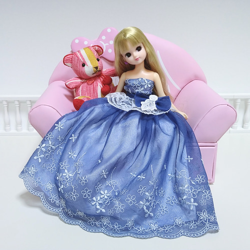 一点物♥リカちゃん服✿✿✿シックな装いdeルンルンルン✿✿✿ ドレス