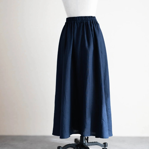 ★【美品】フレアロングスカート 黒 グレー シルバー ネイビー フロントジップフレアロングスカート＜大きいサイズ有＞シック