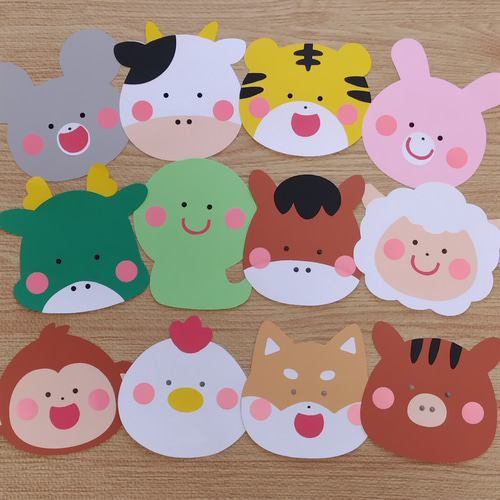 十二支 干支 壁面飾り お正月 雑貨・その他 machippe 通販