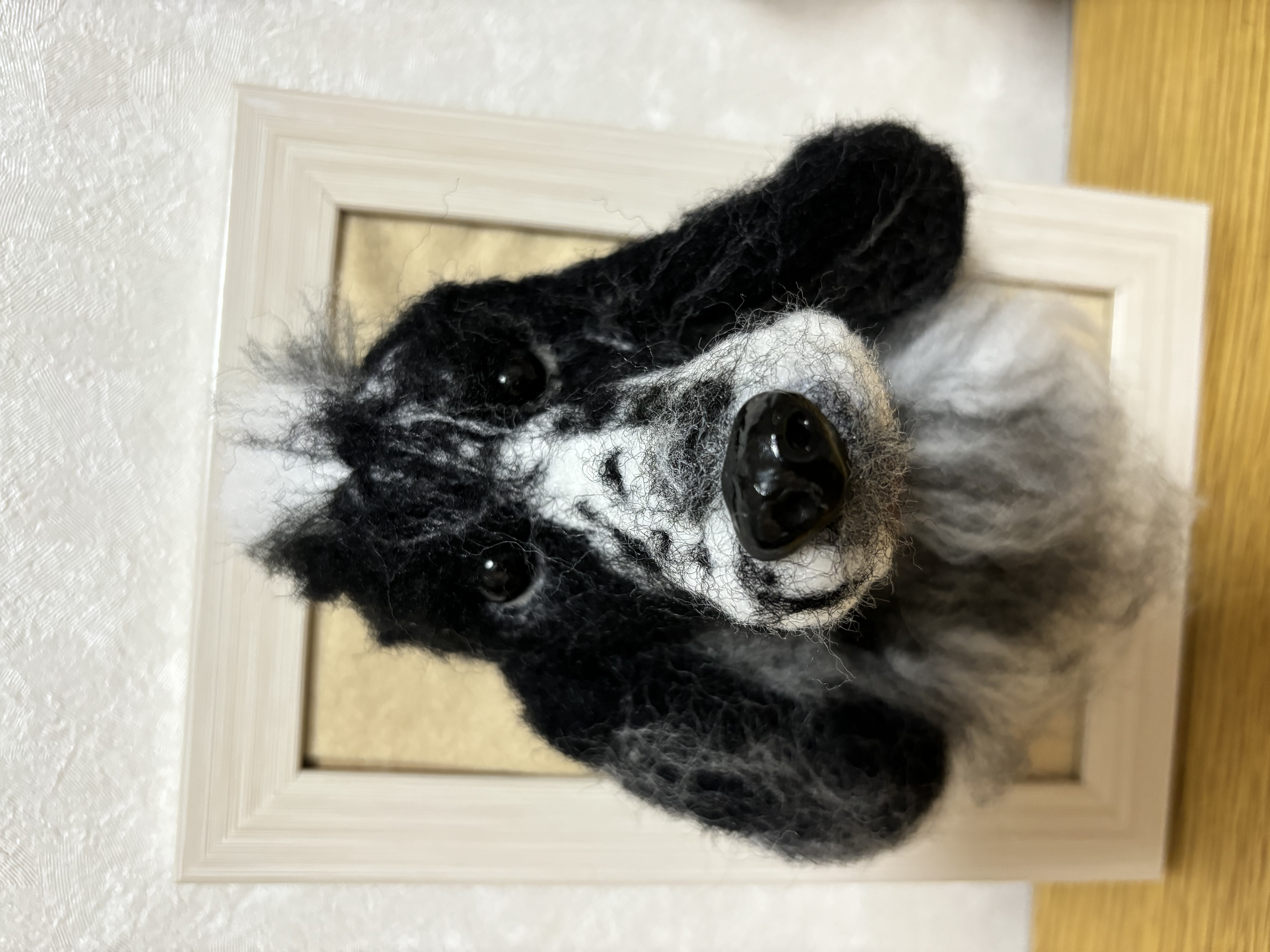 羊毛フェルト　イングリッシュコッカ