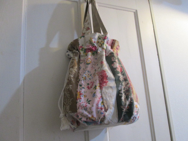 Sac d'accessoires LeCarette vol.18サックダクセ　フランスアンティークファブリックパッチ