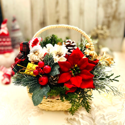 ROSE❣️トレイン付き❣️ブーツクリスマスアレンジ❣️ポインセチア、雪だるま a0a2fda025fd81dc5639251898102a