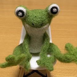 羊毛フェルト かえる マスコット 羊毛フェルト ねこ 通販 18519972