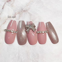 ネイルチップ 韓国ネイル ワンホンネイル ブライダル オーダーチップ