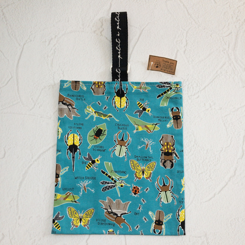 ハンドメイド　上靴袋 上履き入れ 縦約25cm ×横約20cm 入園入学グッズ 靴入れ 内ズック入れ