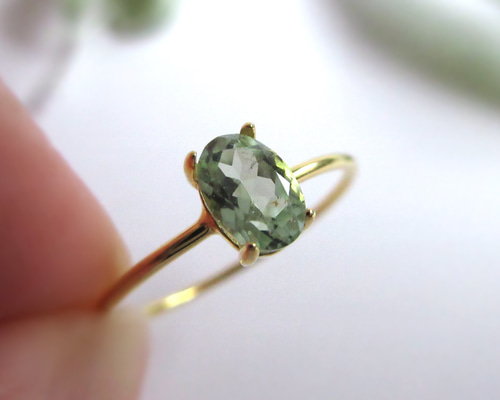 お値下げ☆美品　Phool　 リング　ミントグリーントルマリン　12号 608e0f46936186573249221f12b9e7