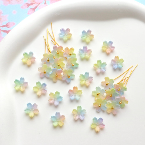 ビーズのお花 11本 ビーズファクトリー フラワーモチーフキット（薔薇） BFK-371