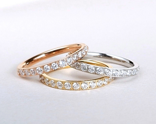 新品0.87ct フルエタニティリング ジルコニア フルエタニティリング シルバー ジルコニア レディース 人工ダイヤ