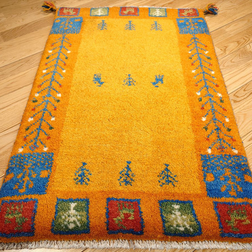 ペルシャ絨毯　ギャッベ　新品 123x80 cm Persia Gabbeh ペルシャ絨毯 ギャッベ 新品 123x80 cm Persia Gabbeh ギャベ 絨毯