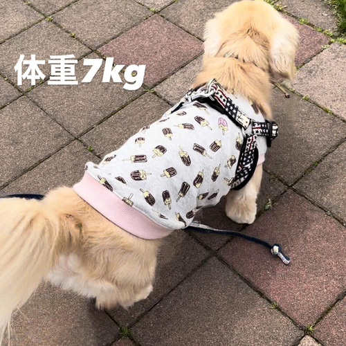 キルトニット パッチワーク柄 ロングサイズ チョコネイビー タンク