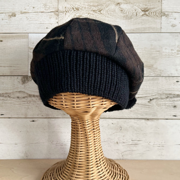 帽子 ベレー帽 ベレー レディース メンズ 春 秋 冬 ポリウールベレー キーズ Keys ウール ベレー帽 黒