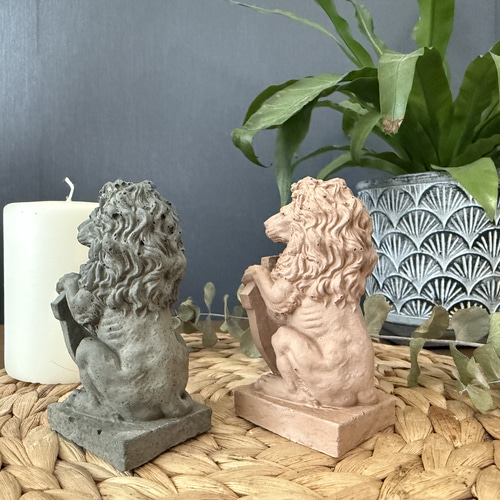 ホワイトライオン オブジェ ガーデニング雑貨 インテリア雑貨 セメントオブジェ 楽天市場】ガーデニング ガーデン ライオン オーナメント置物 樹脂