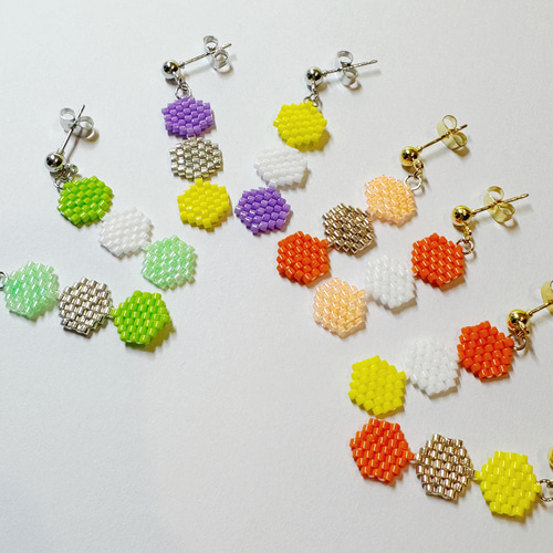 デリカビーズアクセサリー*ピアス/イヤリング* ピアス（その他