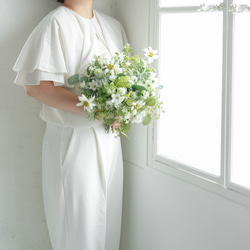 ブートニア込】エーデルワイスのナチュラルブーケ/アーティフィシャル