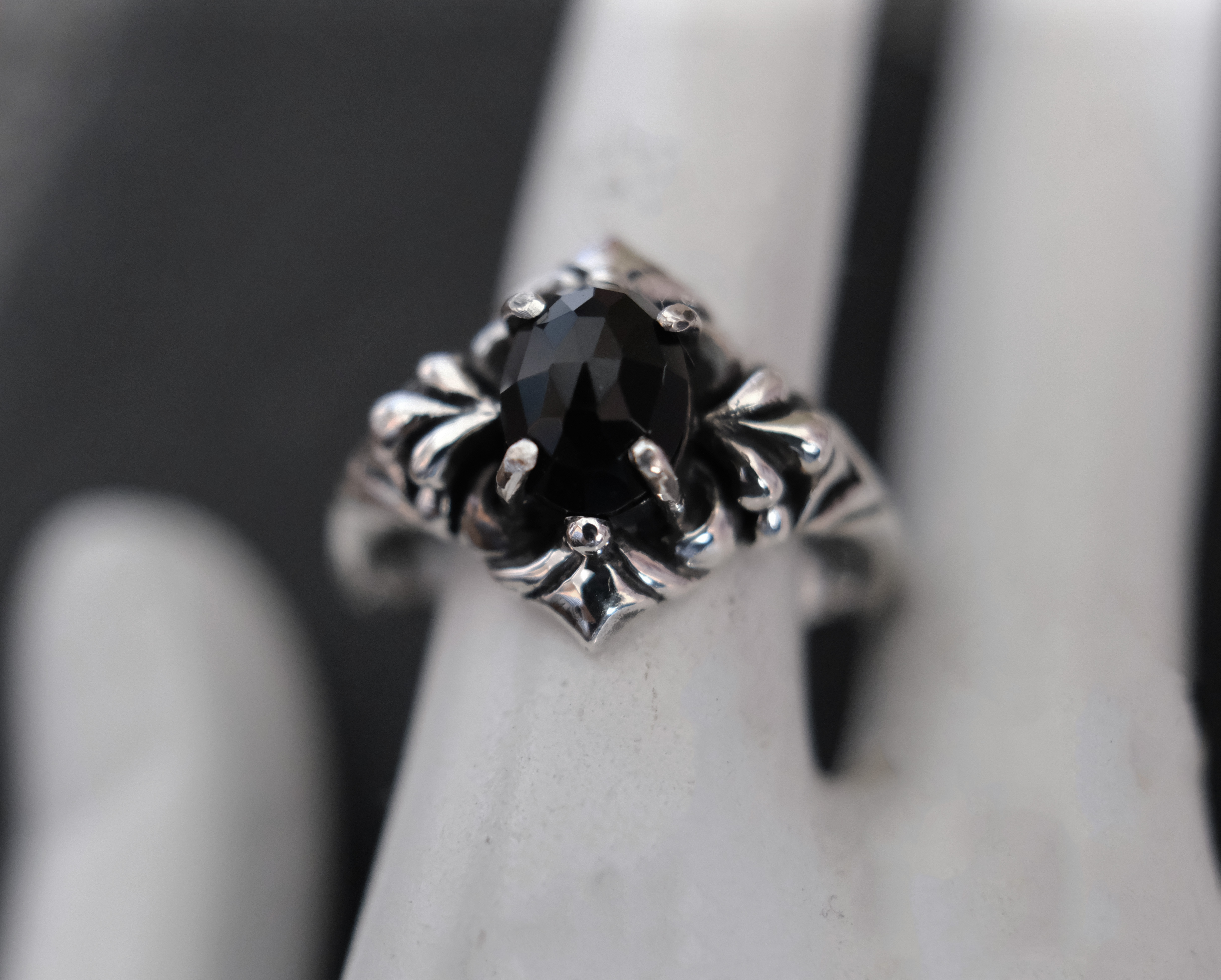 【受注製作】オニキスのリング2