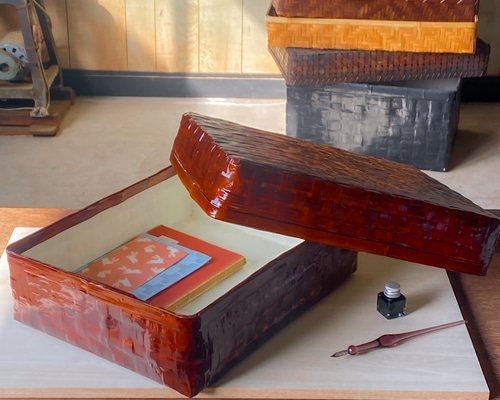 つづら箱 天然木